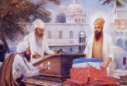 File:Dictation of the Guru Granth Saheb.jpg
