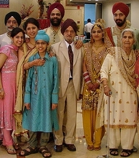 File:Sikh family member at a wedding-sml.jpg