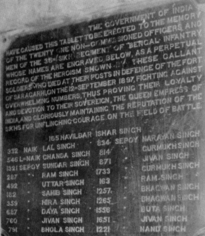 Black  White Rooms on Several Gurdwaras Were Erected In Memory Of These Fallen Soldiers
