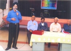 SPEAKING AT THE ANNUAL FUNCTION