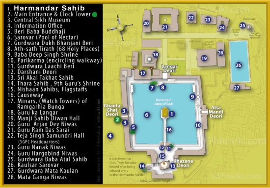 Structure of Harmandar Sahib SikhiWiki, free Sikh