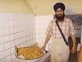 Bhai Sukha Singh jee, the Laangree (cook) of the Gurdwara is very Chardikala GurSikh and is a great cook!