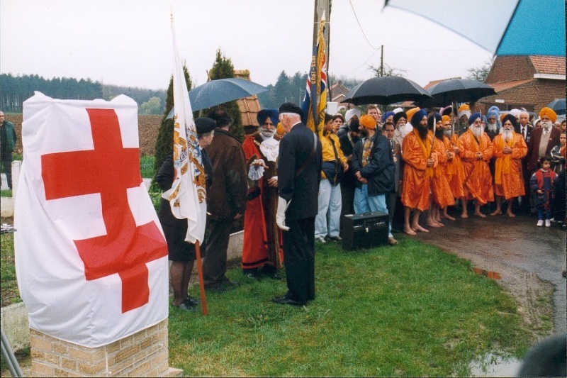 File:Inauguration of Sikh monument in Hollebeke, on 3 April 1999 by Panj Piaras.jpg