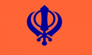 Sikh (Blue and Orange) Khanda.jpg