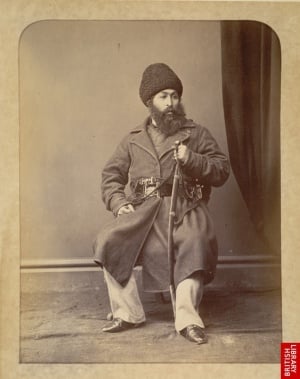 Sher Ali Khan of Afghanistan in 1869.jpg