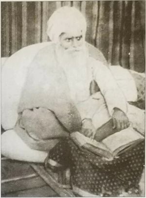 Photograph of Baba Narain Singh Nabha, father of Bhai Kahn Singh Nabha.jpg