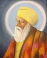 Guru Nanak Ji Painting by Nirbhe Kaur Khalsa