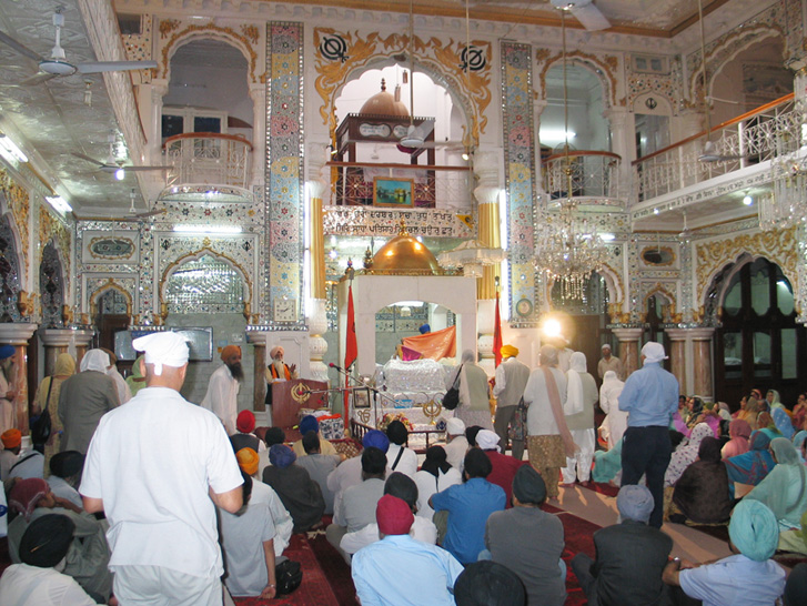 Inside the Gurudwara