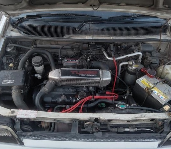Daihatsu Mira TR-XX Limited (1989) Engine