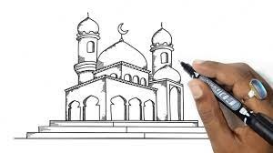 File:Mosque Drawing.jpg