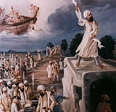 Baba Makhan Shah announces his find!