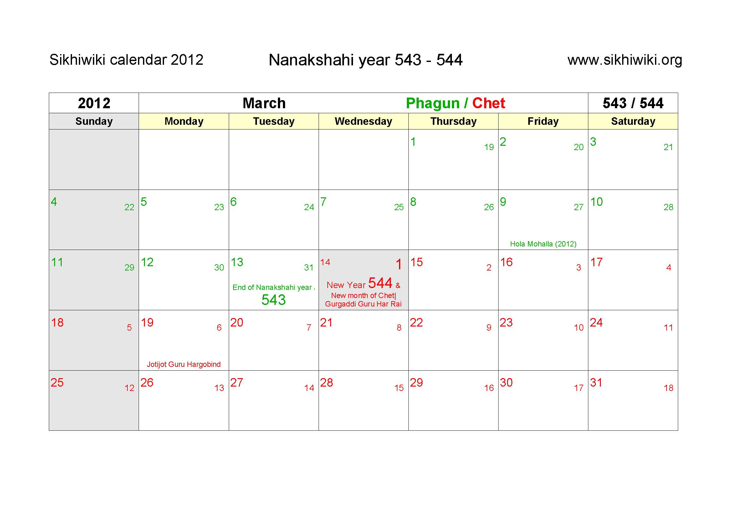 Nanakshahi 2012 v6 March.jpg