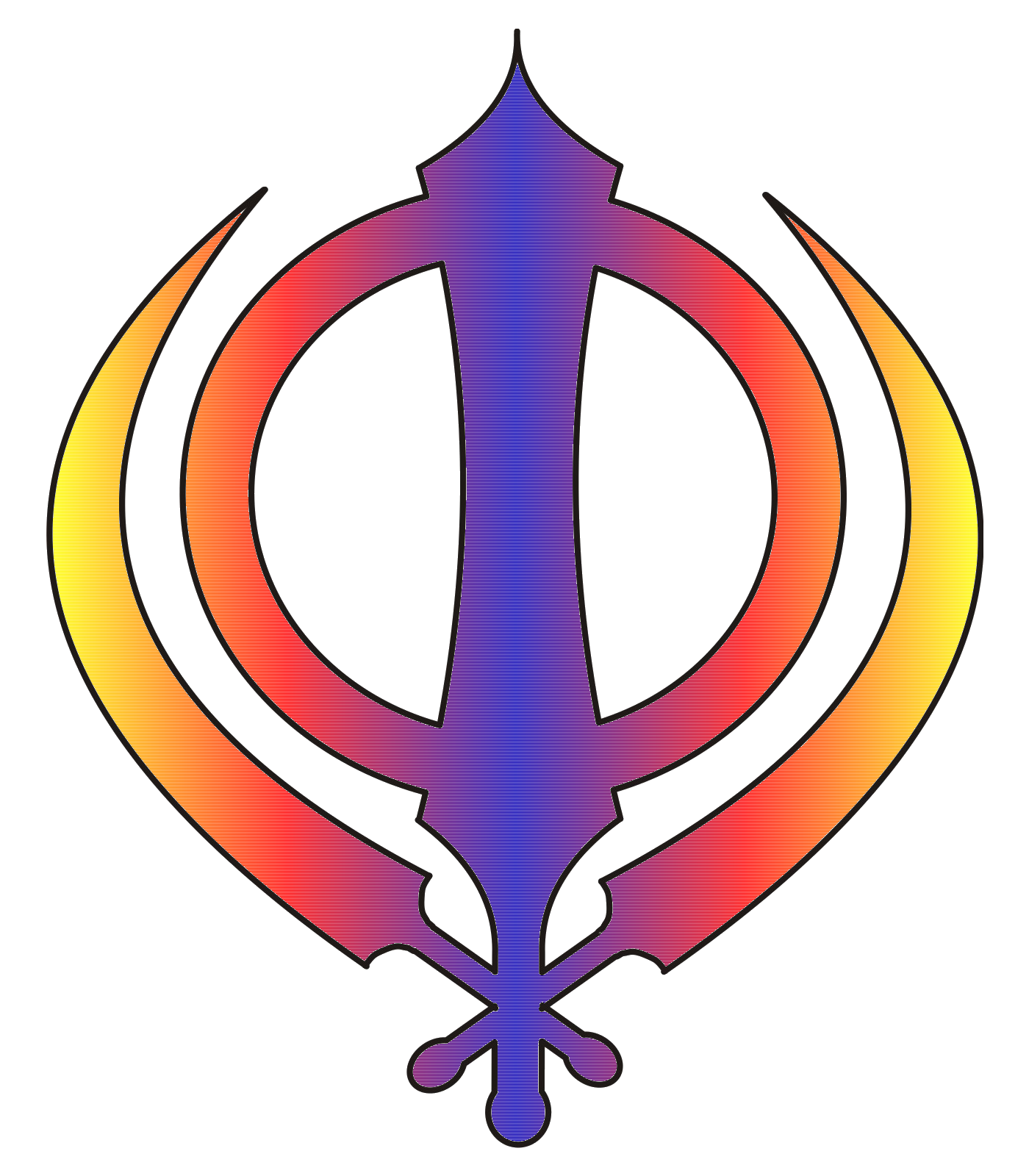 Khanda multicolor2