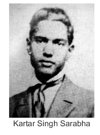 Kartar Singh Sarabha, the role model of bhagat singh