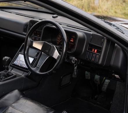 Alpine GTA V6 Turbo (1989) Cockpit
