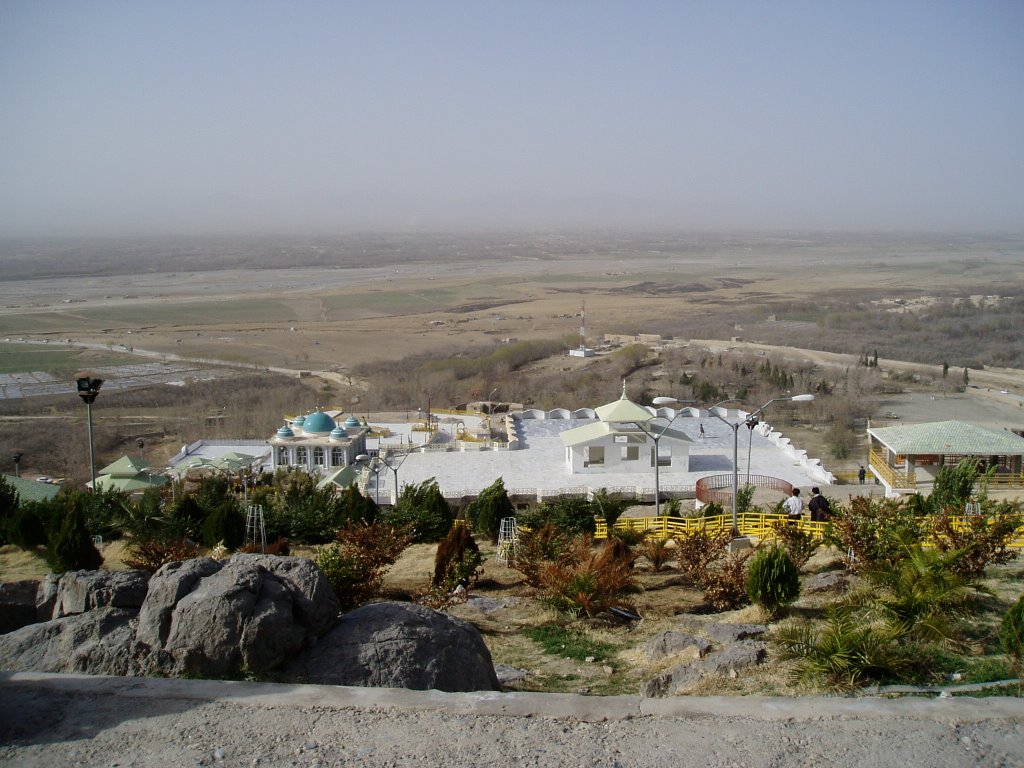 Another view of Baba Sahib shrine