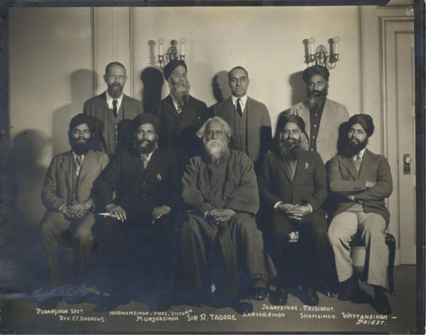 File:Rabindranath Tagore with Sikhs.jpg