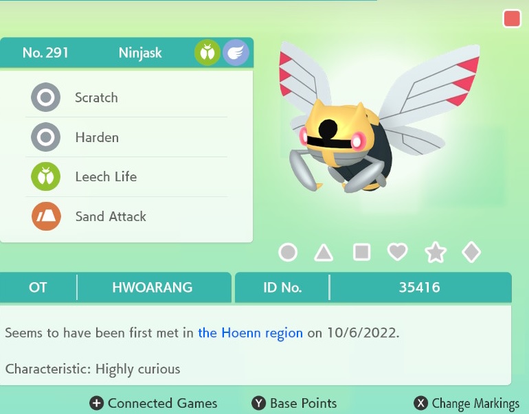 291 Ninjask