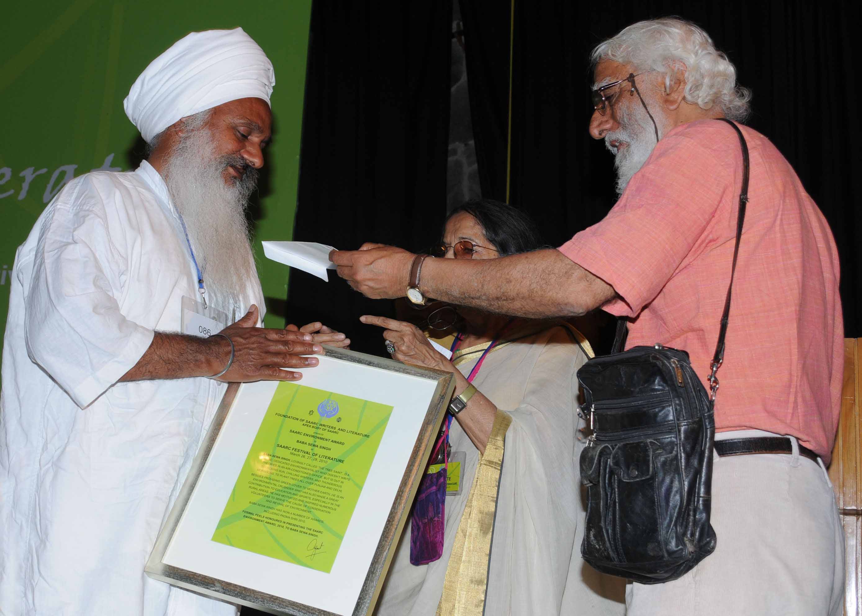 Saint Baba Sewa Singh, Manmohan Singh Mitwa & Ajeet Cour
