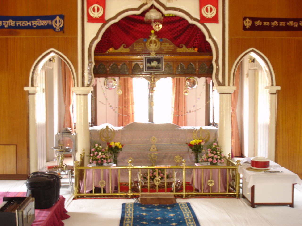 Main Darbar of the Gurdwara Sahib