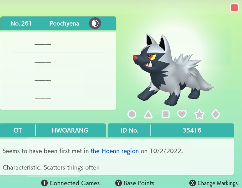 261 Poochyena