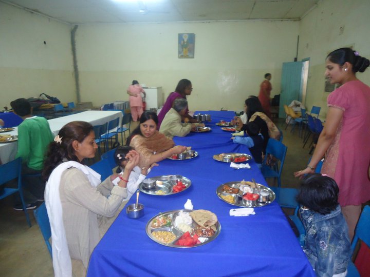 Langar Hall of Sikh Temple Meru