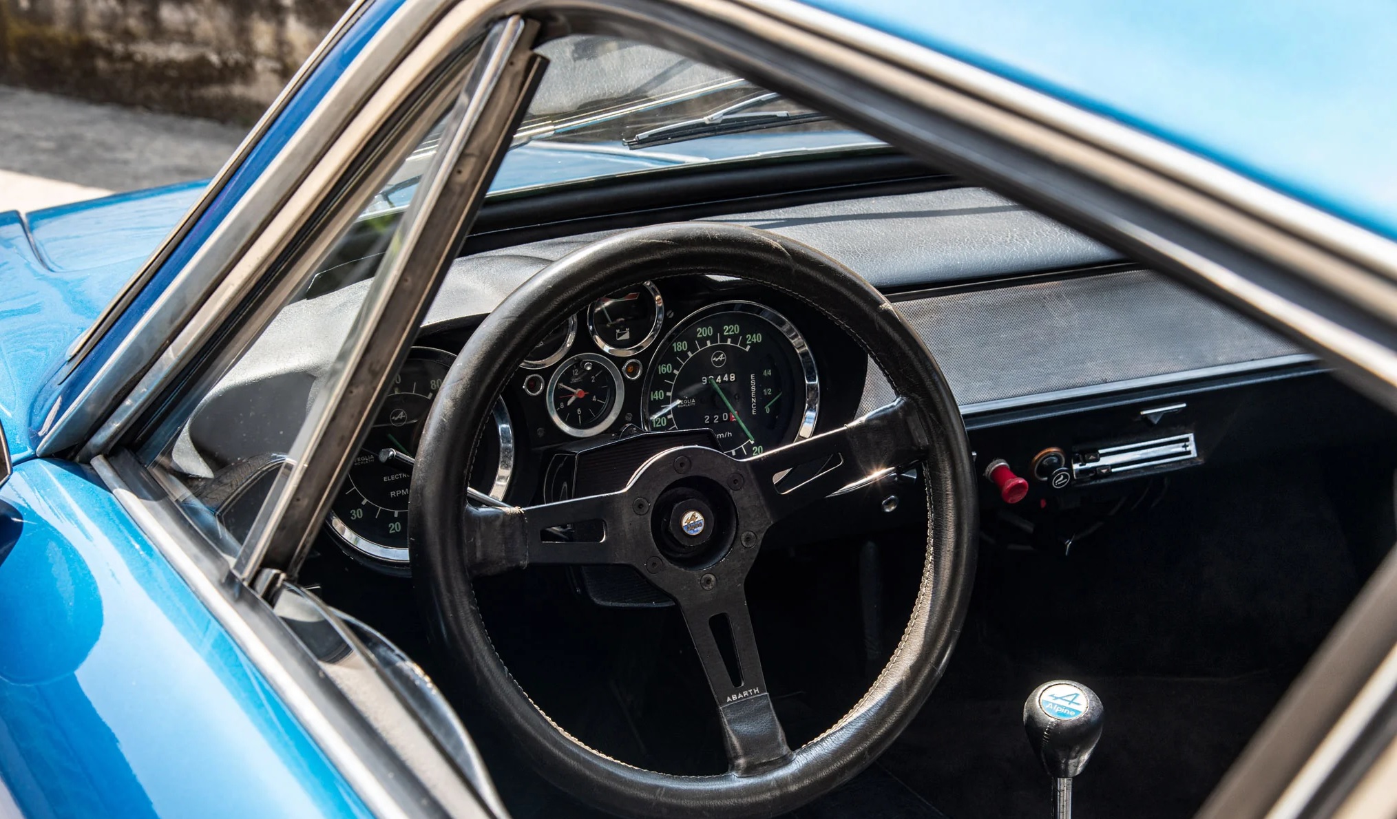 Alpine A110 1600 S (1972) Cockpit