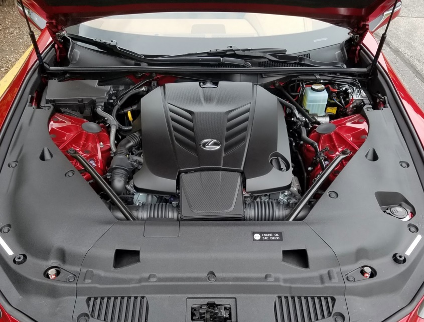 Lexus LC 500 (2022) Engine