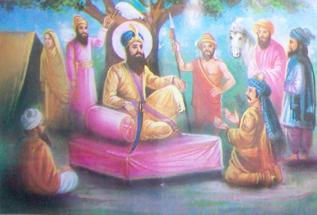 at Gurdwara Guru ka Bagh