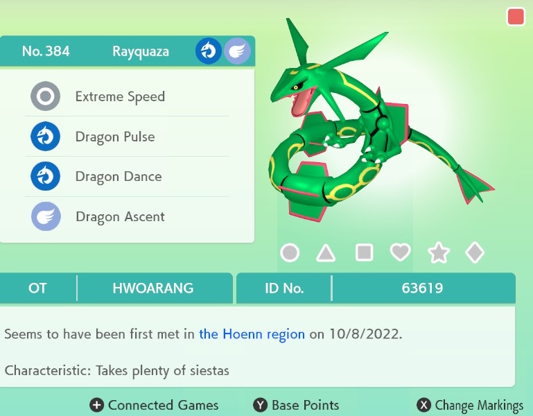 384 Rayquaza