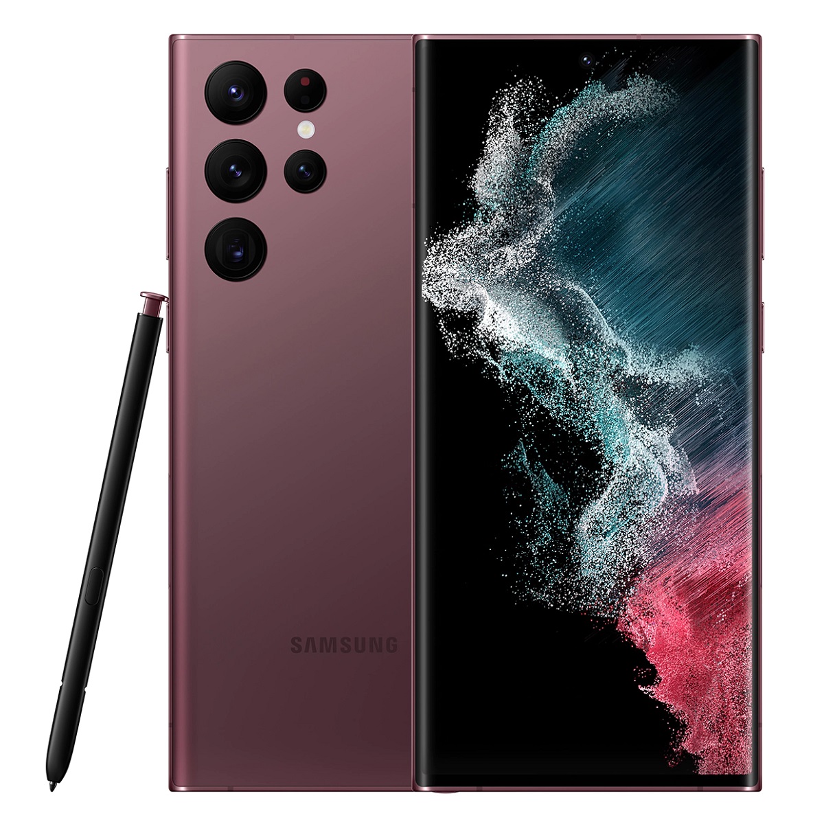 File:Samsung S22 Ultra (Burgundy).jpg