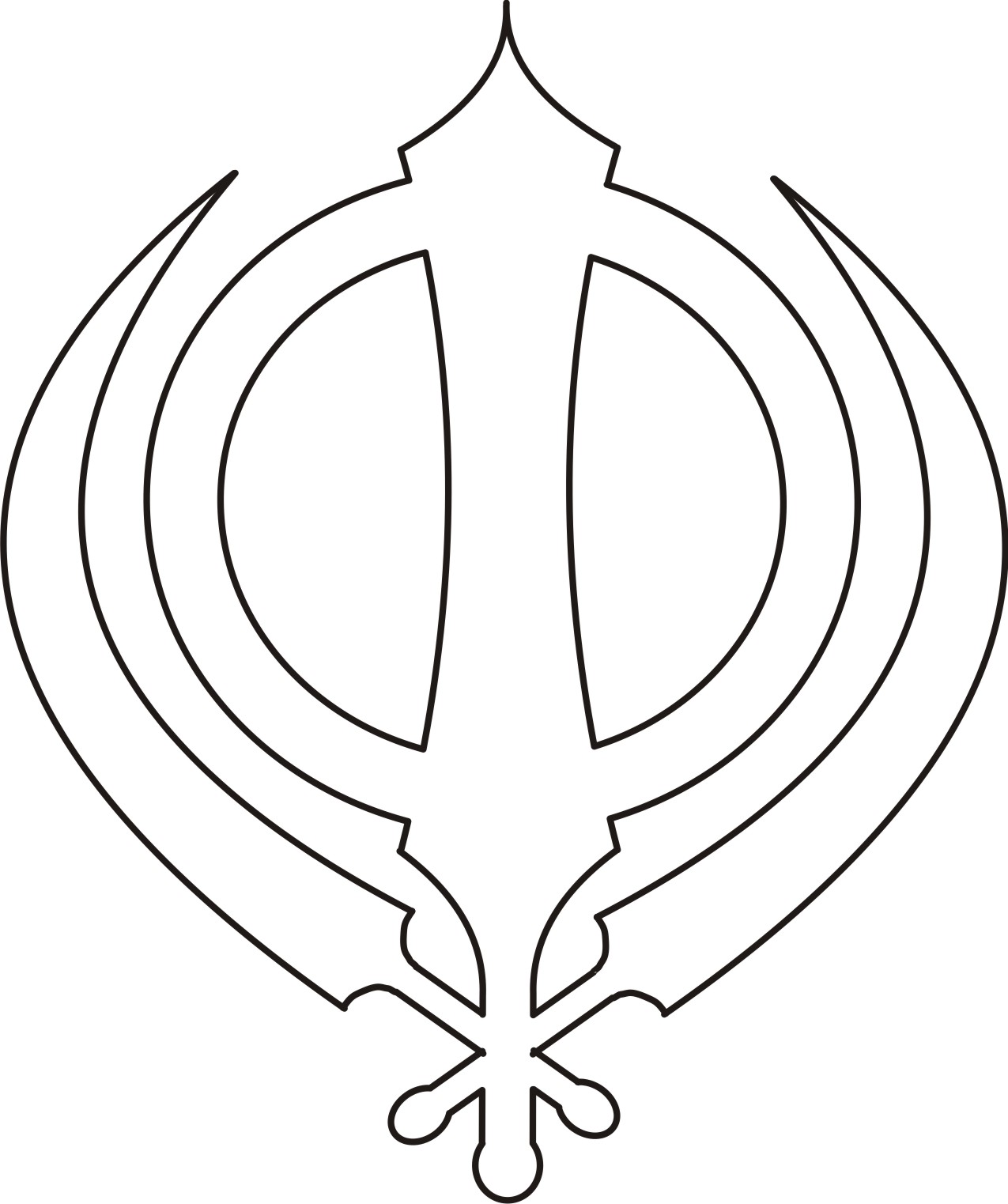 Khanda blank
