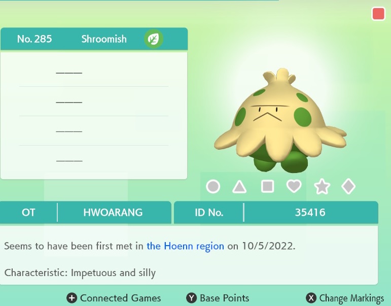 285 Shroomish