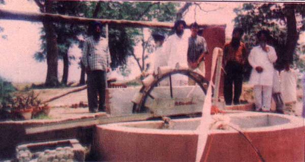 the well outside the Gurdwara