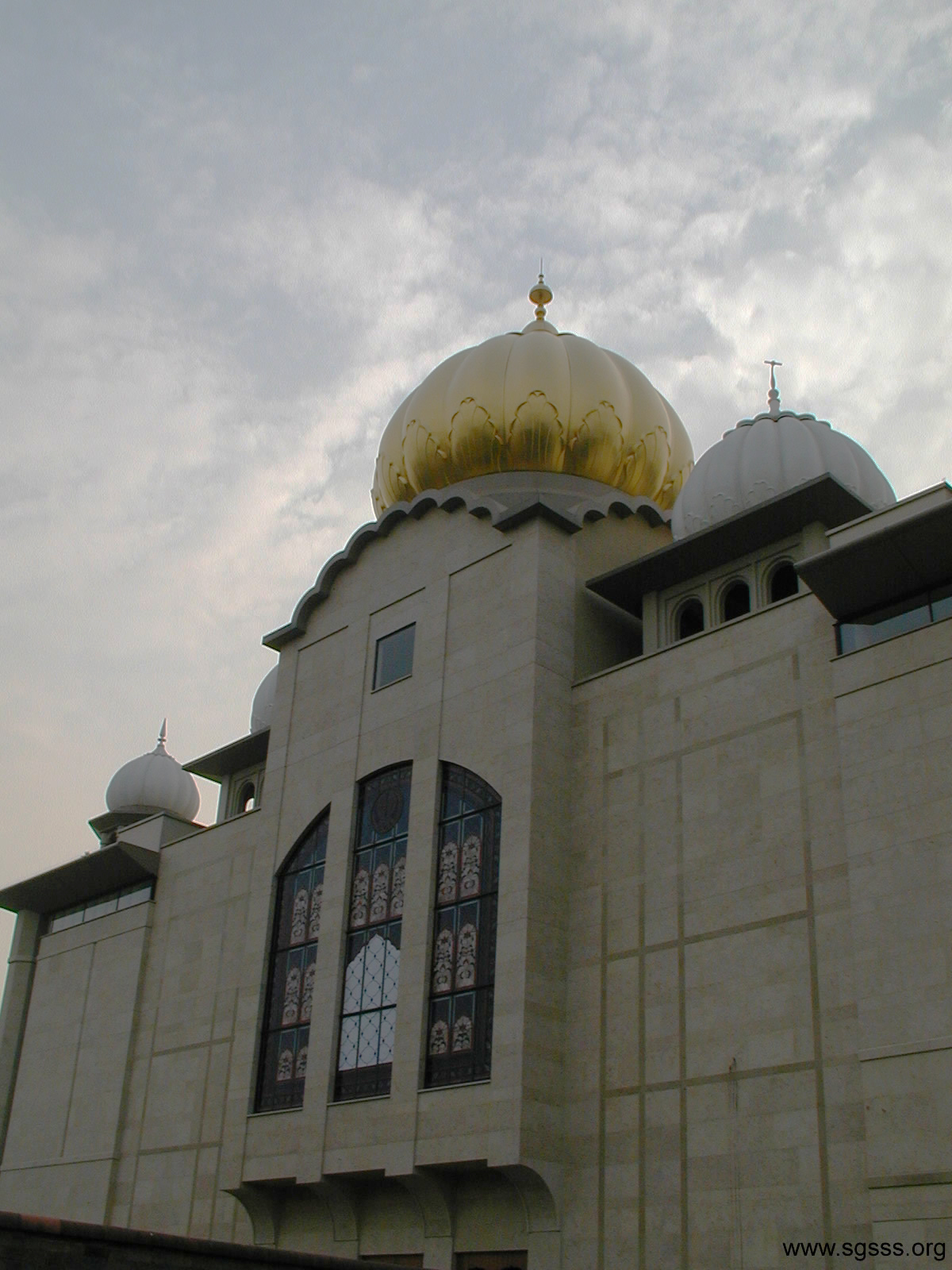 View of the front elevation