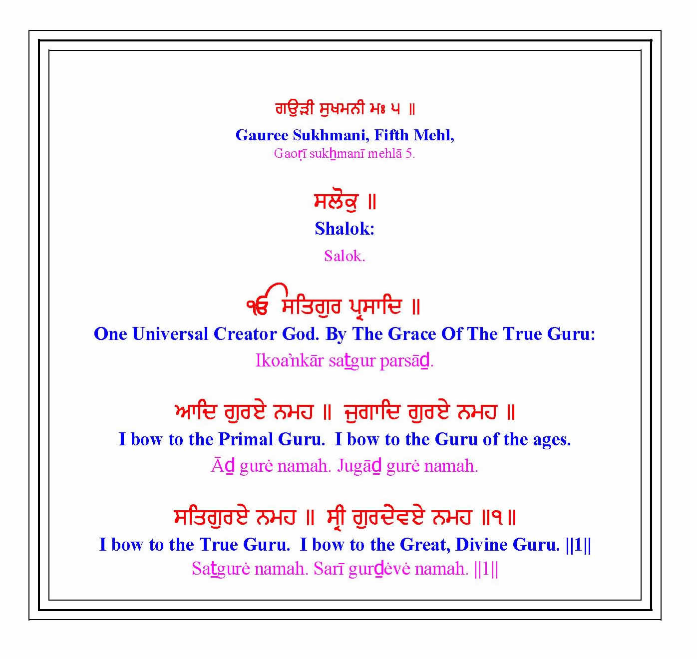 Sukhmani Sahib