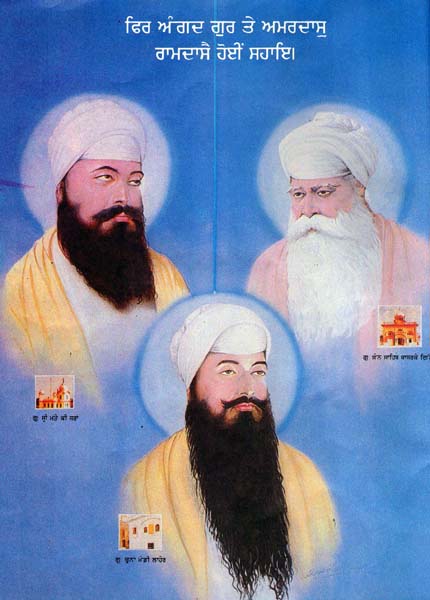 Then remember and meditate upon Guru Angad, Guru Amar Das and Guru Ram Das: May they help us!