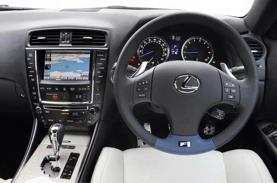 Lexus IS F (2008) Cockpit