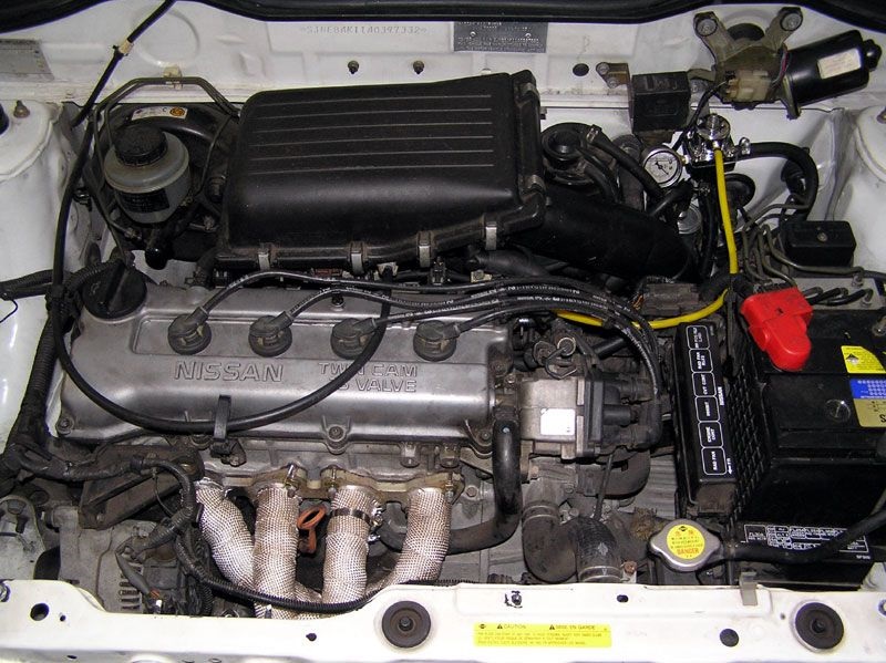 File:Nissan Micra Super S (1995) Engine.jpg
