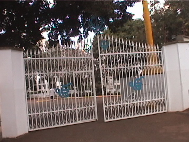 The entrance to the Gurdwara Sahib (circa 2002)