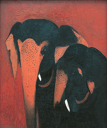 File:Two Elephants, by Amrita Sher-Gil, ca 1940.jpg