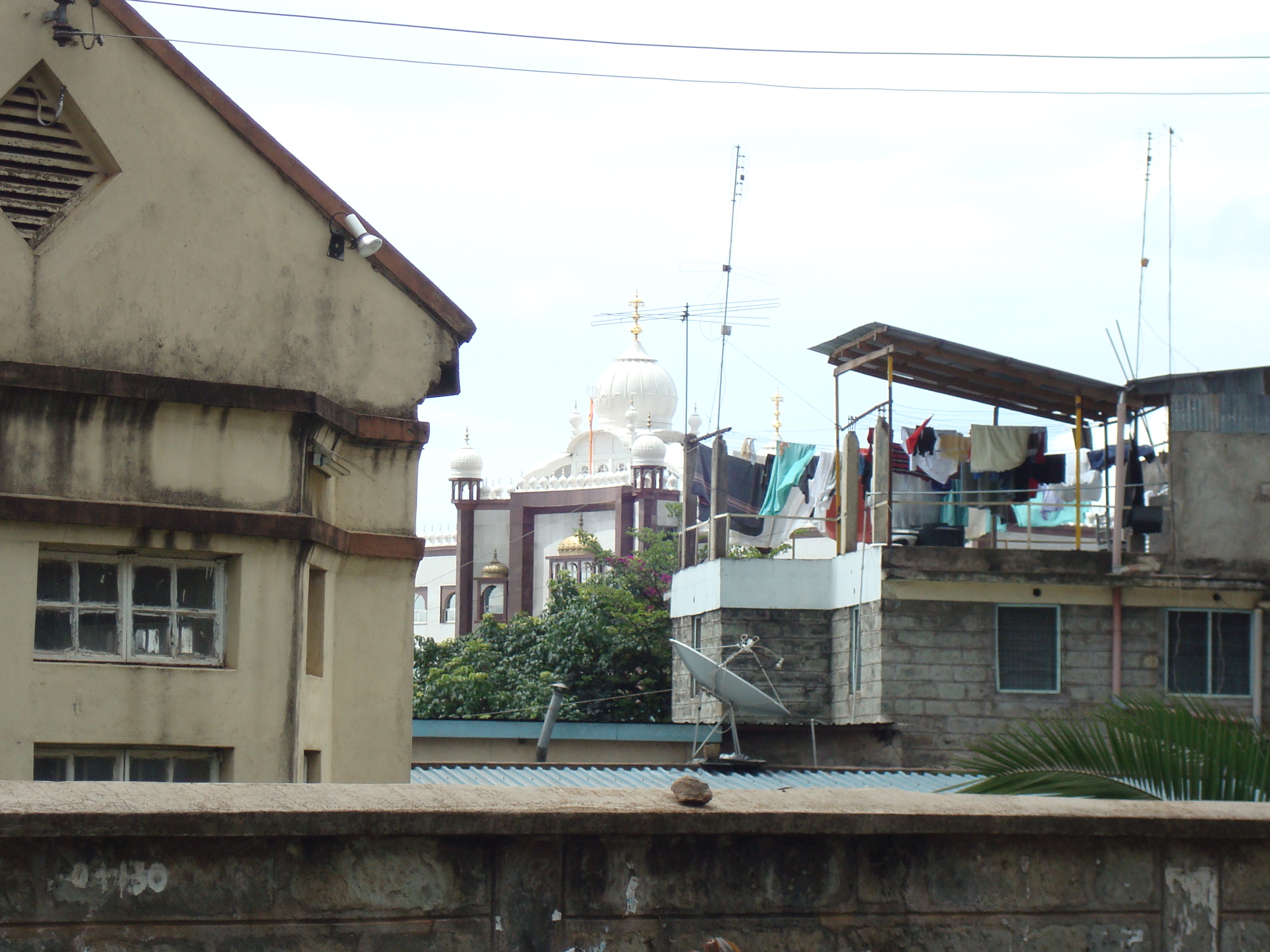 View of GNNSJ Gurdwara Sahib (Kericho) from Sikh Temple Kericho Enterance