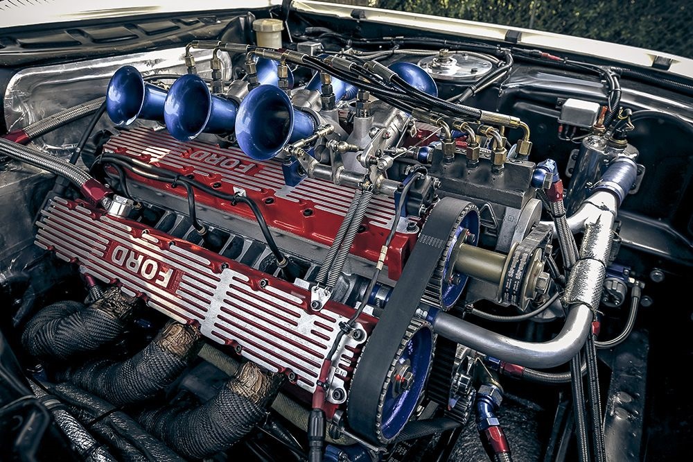 Ford Capri RS3100 (1973) Engine