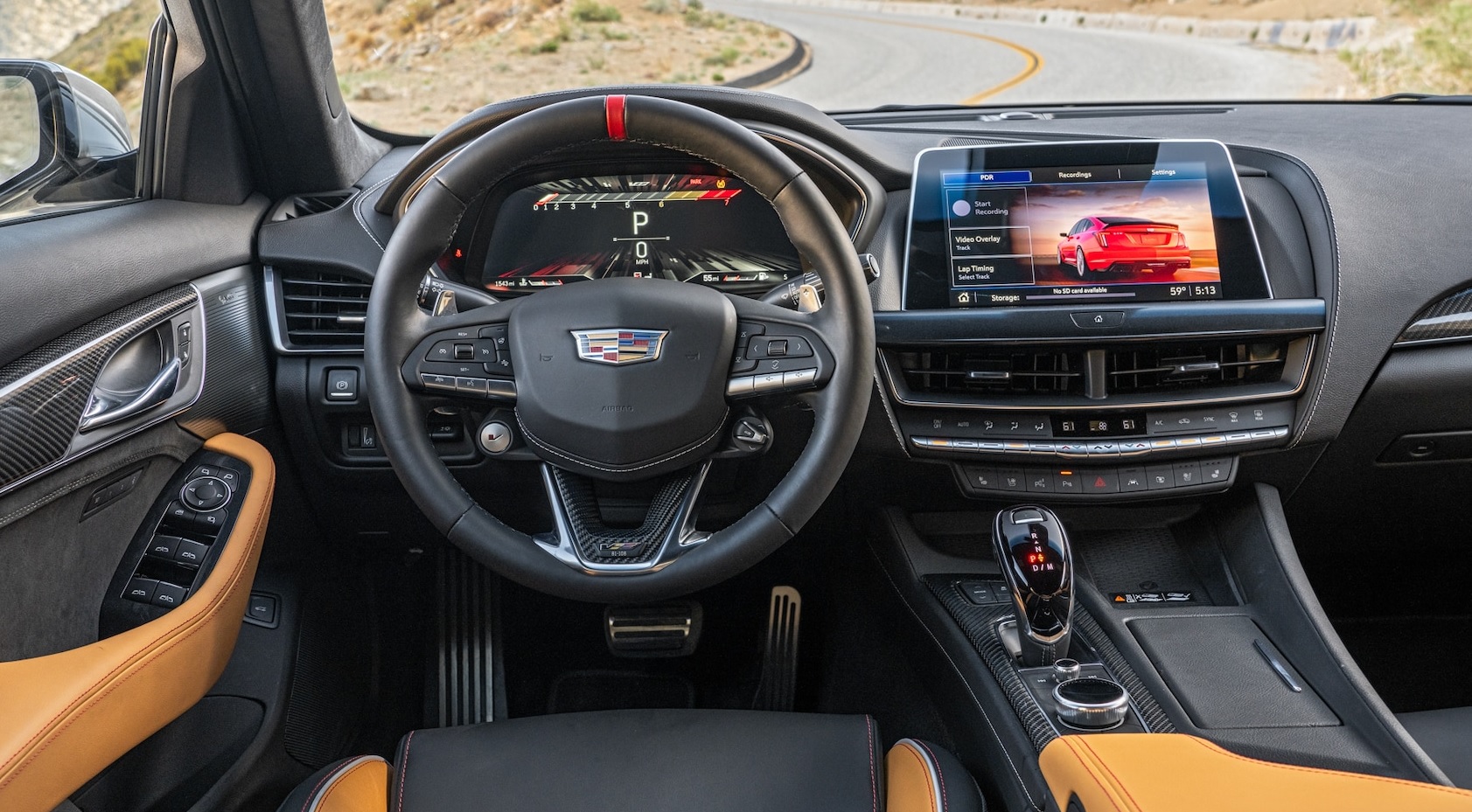 Cadillac CT5-V Blackwing (2022) Cockpit