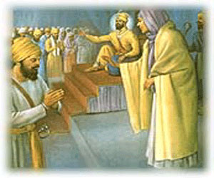 Mata Sahib Kaur Ji blessing the Sikhs.jpg
