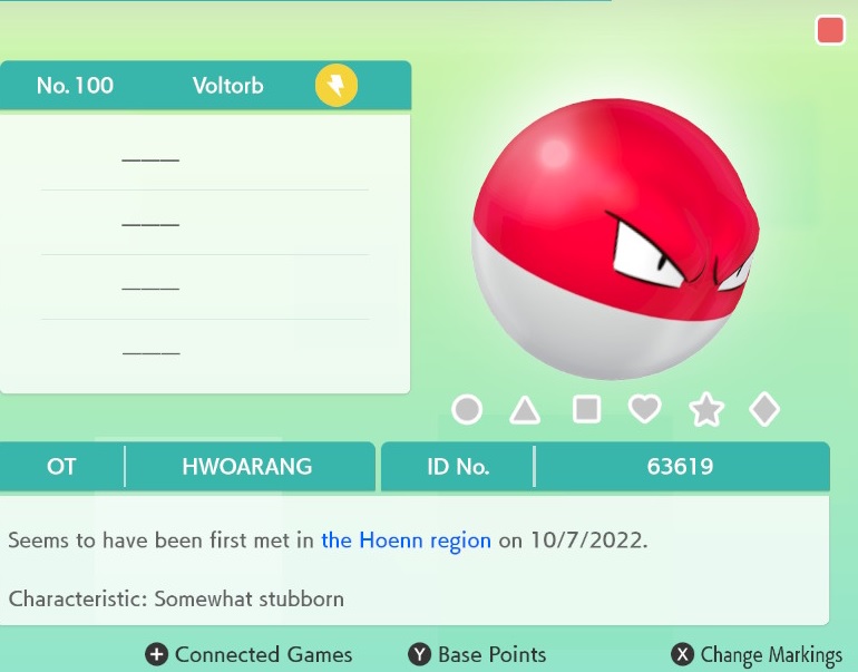 100 Voltorb