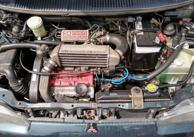 Mitsubishi Minica Dangan ZZ (1989) Engine