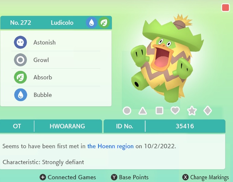 272 Ludicolo