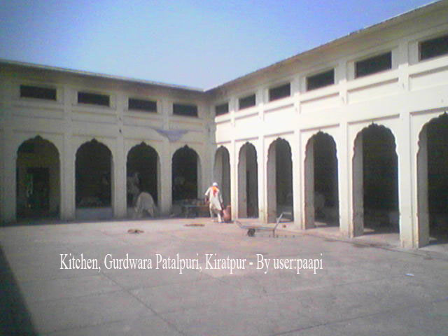 Kitchen for preparing Langar