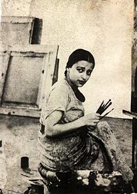200px-Amrita Sher-Gil in her studio in Shimla, 1937.jpg
